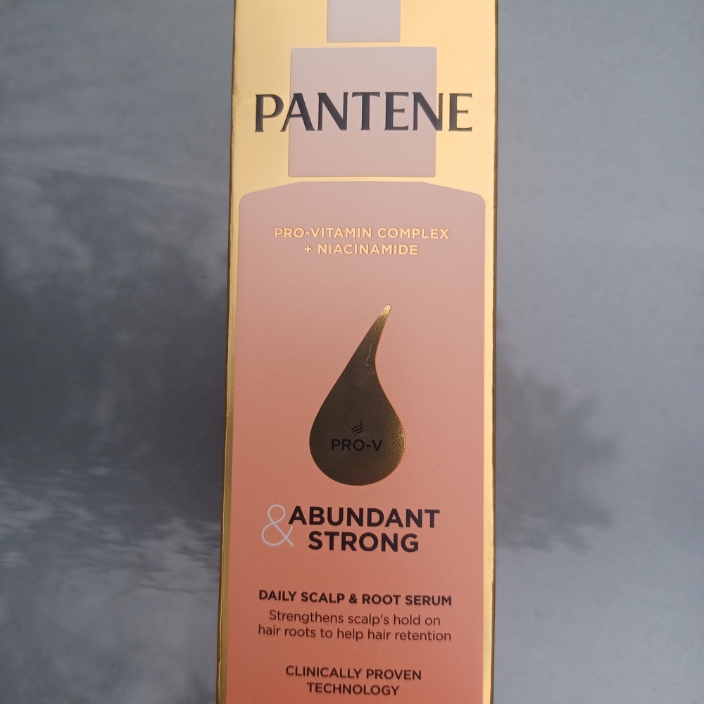 Pantene Abundant & Strong Daily Scalp & Root Serum - Peach/Gold Packaging